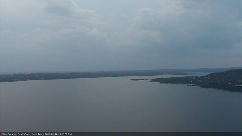 Lake Travis webcam, June 16, 2019 7:10 PM CT