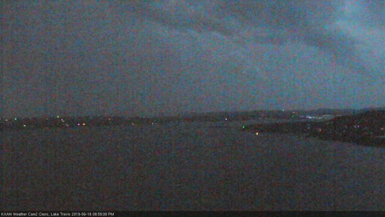 Lake Travis webcam, June 16, 2019 8:00 PM CT