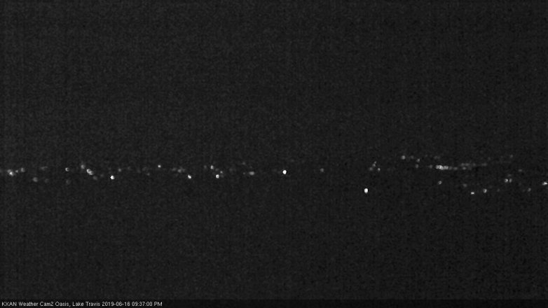 Lake Travis webcam, June 16, 2019 8:40 PM CT