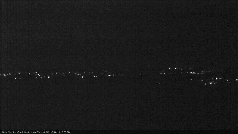 Lake Travis webcam, June 16, 2019 9:25 PM CT