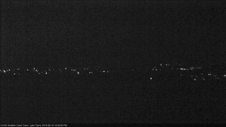 Lake Travis webcam, June 16, 2019 9:40 PM CT