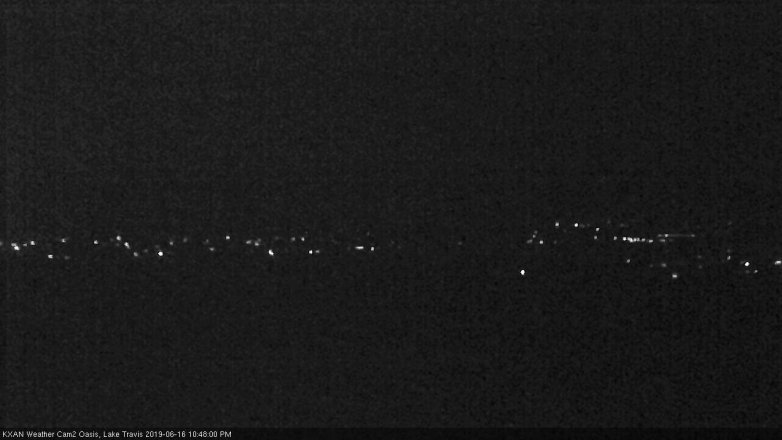 Lake Travis webcam, June 16, 2019 9:50 PM CT