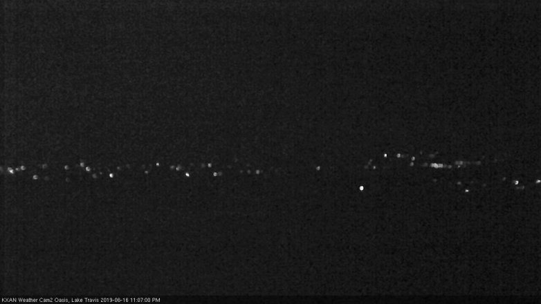Lake Travis webcam, June 16, 2019 10:10 PM CT
