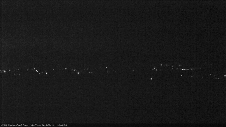 Lake Travis webcam, June 16, 2019 10:35 PM CT