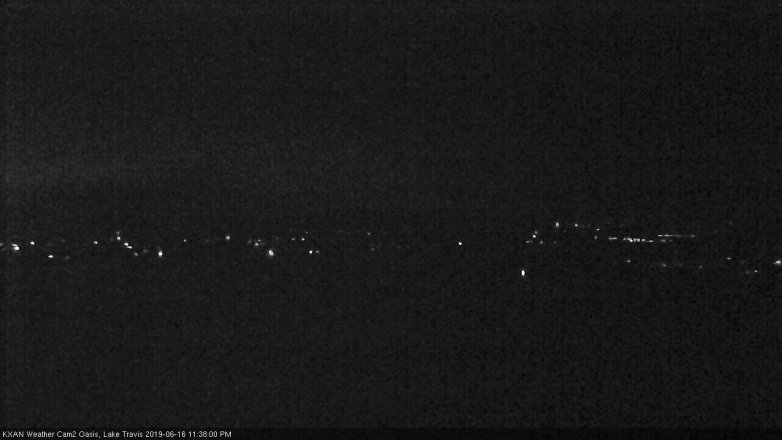 Lake Travis webcam, June 16, 2019 10:40 PM CT