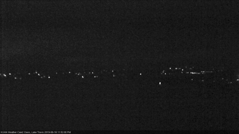 Lake Travis webcam, June 16, 2019 10:55 PM CT