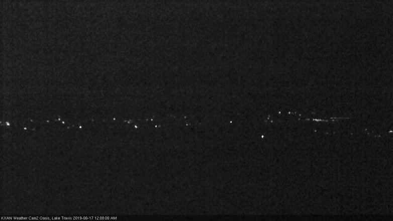 Lake Travis webcam, June 16, 2019 11:10 PM CT
