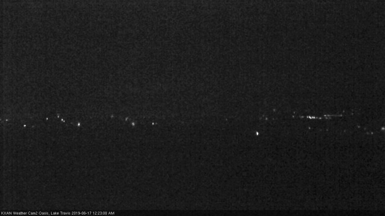 Lake Travis webcam, June 16, 2019 11:25 PM CT