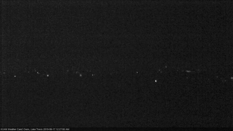 Lake Travis webcam, June 16, 2019 11:30 PM CT