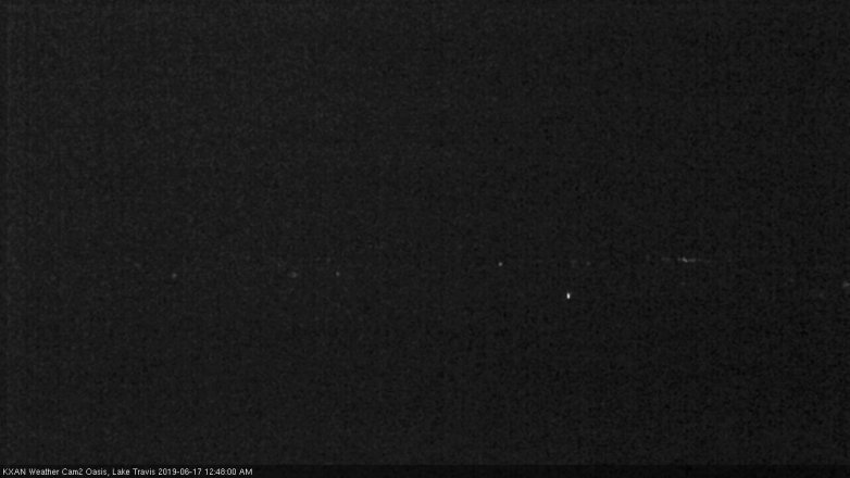 Lake Travis webcam, June 16, 2019 11:50 PM CT