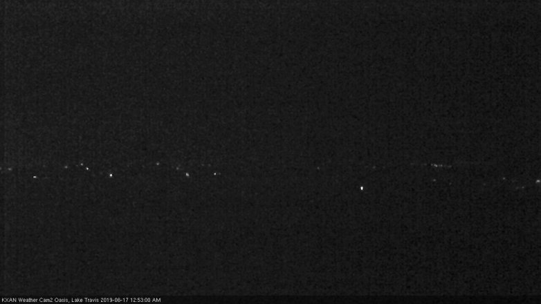 Lake Travis webcam, June 16, 2019 11:55 PM CT