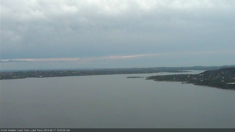 Lake Travis webcam, June 17, 2019 9:05 AM CT