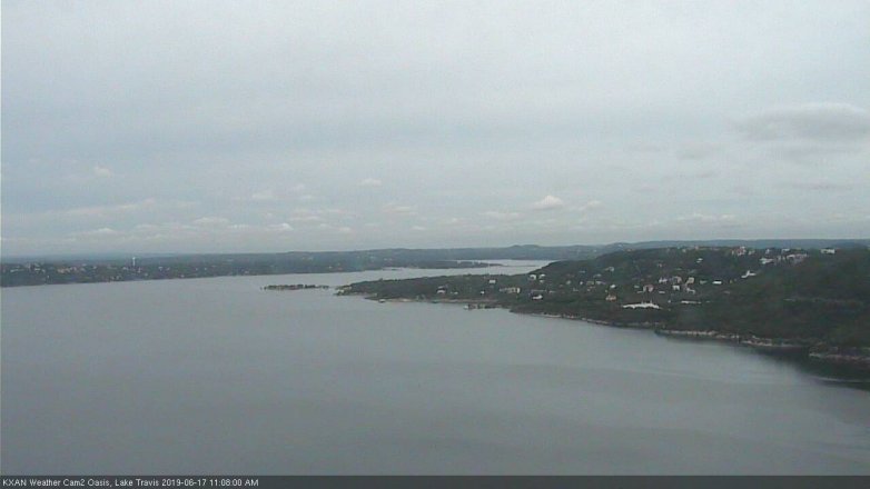 Lake Travis webcam, June 17, 2019 10:10 AM CT