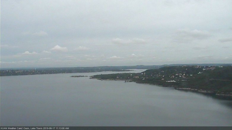 Lake Travis webcam, June 17, 2019 10:15 AM CT