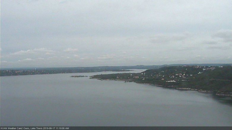 Lake Travis webcam, June 17, 2019 10:20 AM CT