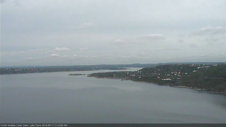 Lake Travis webcam, June 17, 2019 10:25 AM CT