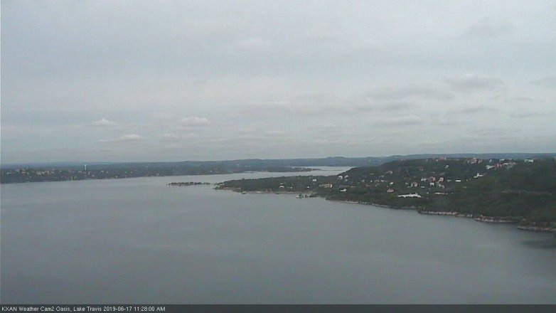 Lake Travis webcam, June 17, 2019 10:30 AM CT