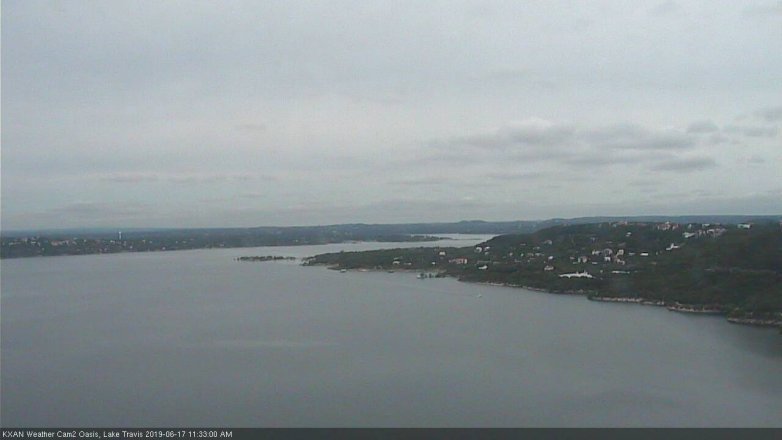 Lake Travis webcam, June 17, 2019 10:35 AM CT