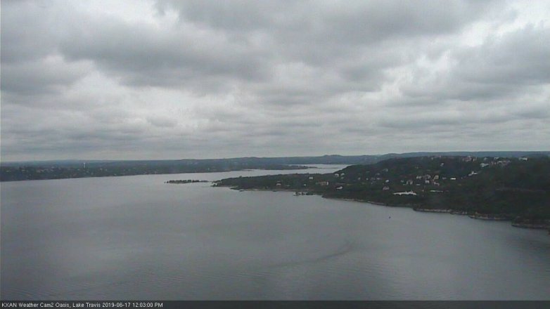 Lake Travis webcam, June 17, 2019 11:05 AM CT
