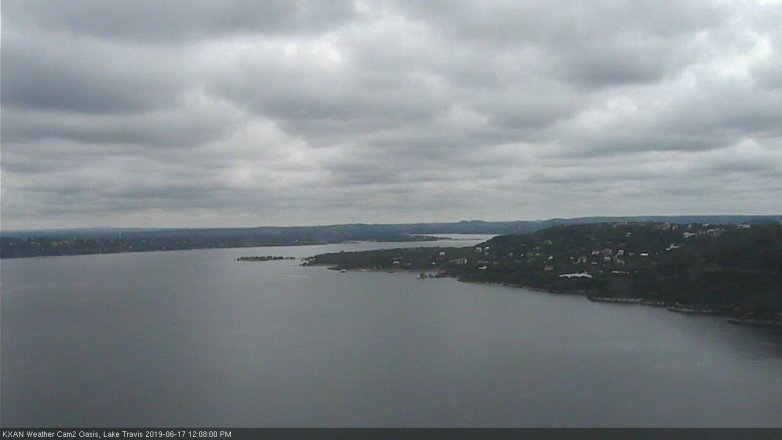 Lake Travis webcam, June 17, 2019 11:10 AM CT