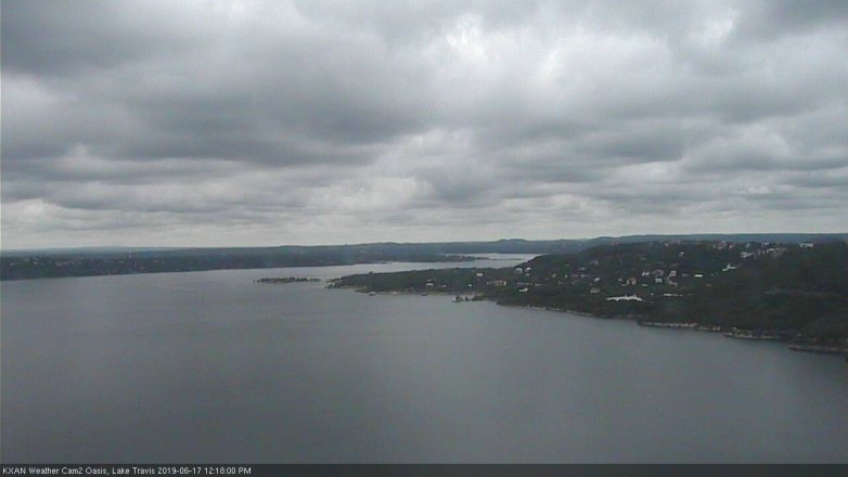 Lake Travis webcam, June 17, 2019 11:20 AM CT