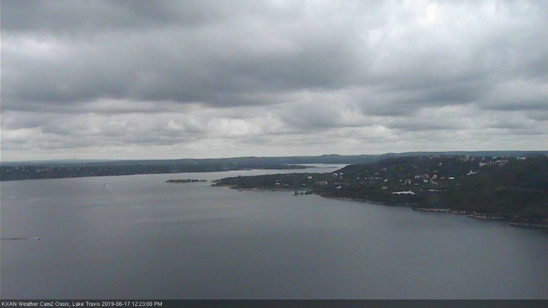 Lake Travis webcam, June 17, 2019 11:25 AM CT