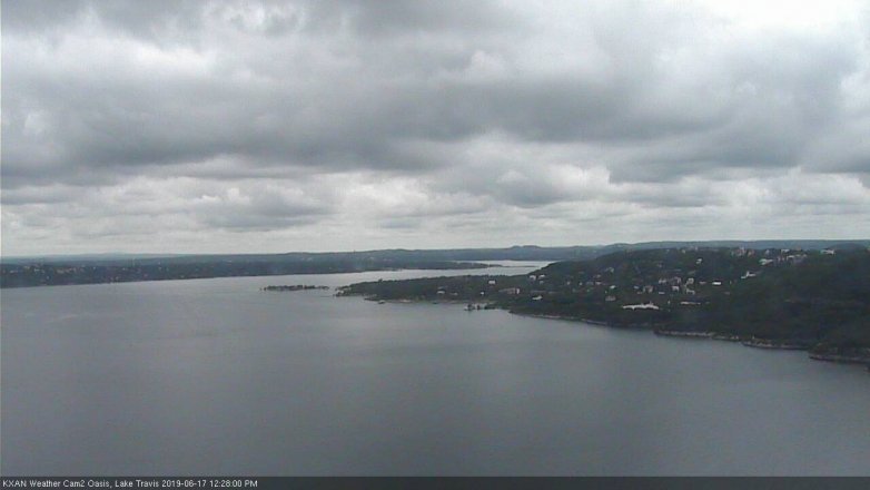 Lake Travis webcam, June 17, 2019 11:30 AM CT