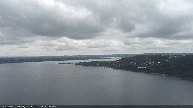 Lake Travis webcam, June 17, 2019 11:40 AM CT