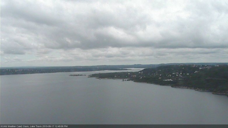 Lake Travis webcam, June 17, 2019 11:50 AM CT