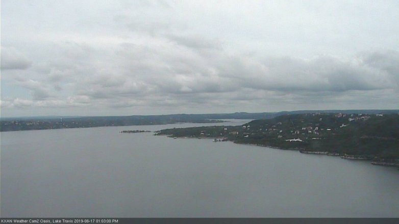 Lake Travis webcam, June 17, 2019 12:05 PM CT