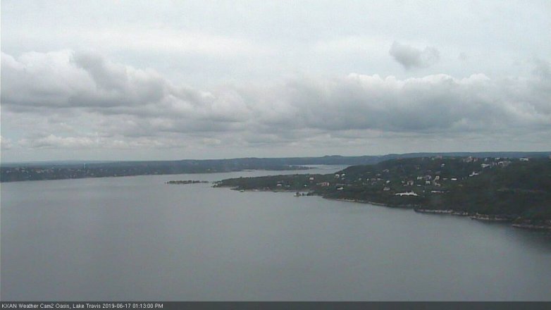 Lake Travis webcam, June 17, 2019 12:15 PM CT