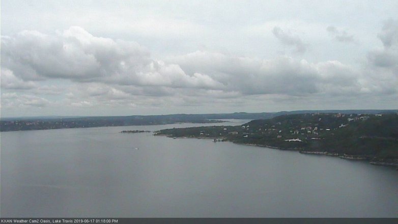 Lake Travis webcam, June 17, 2019 12:20 PM CT