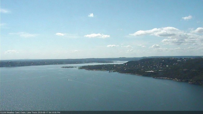 Lake Travis webcam, June 17, 2019 3:20 PM CT