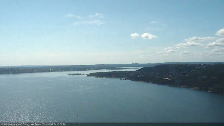 Lake Travis webcam, June 17, 2019 3:50 PM CT