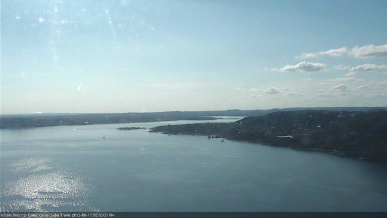 Lake Travis webcam, June 17, 2019 4:35 PM CT
