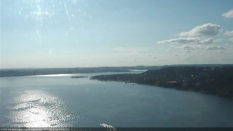 Lake Travis webcam, June 17, 2019 4:50 PM CT