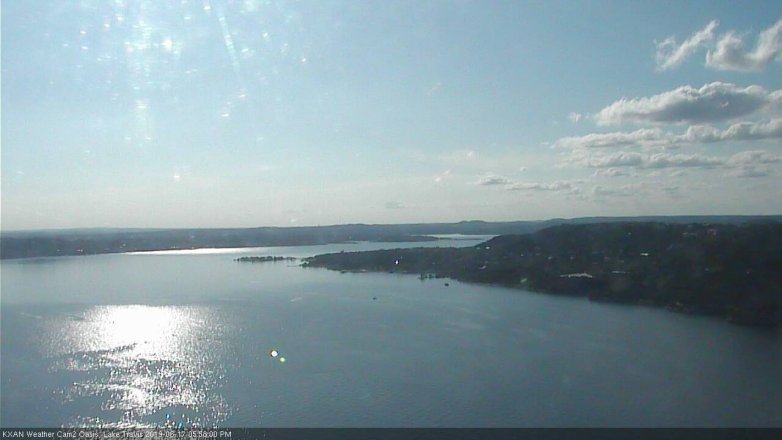 Lake Travis webcam, June 17, 2019 5:00 PM CT