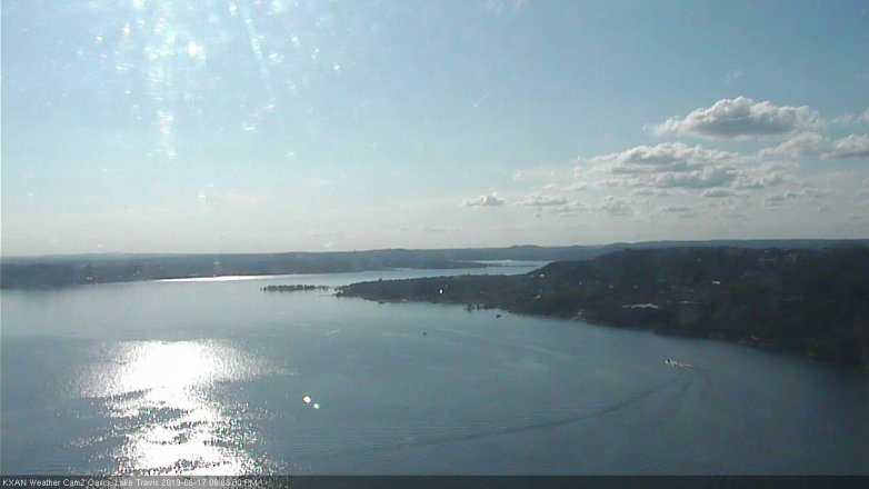 Lake Travis webcam, June 17, 2019 5:05 PM CT