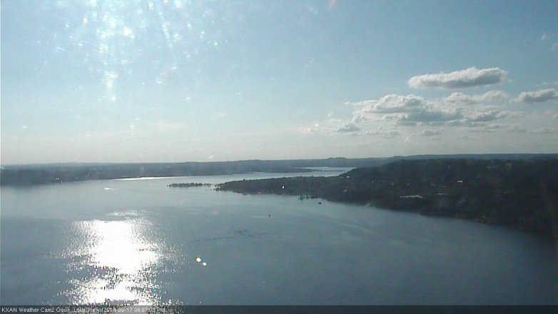 Lake Travis webcam, June 17, 2019 5:10 PM CT