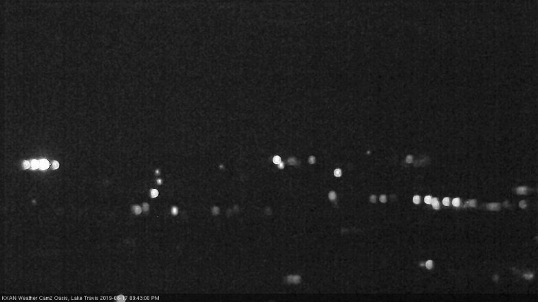 Lake Travis webcam, June 17, 2019 8:45 PM CT