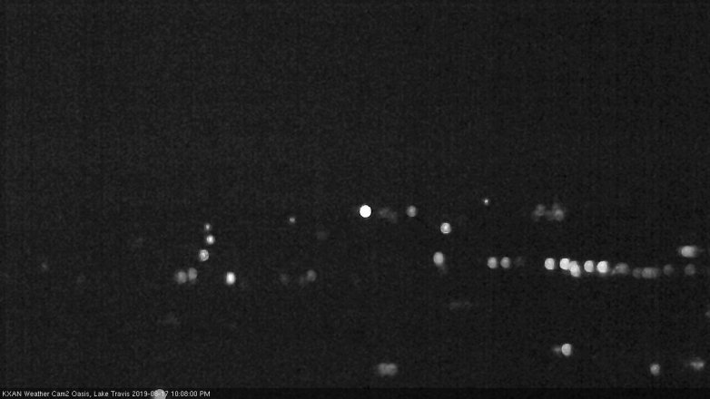 Lake Travis webcam, June 17, 2019 9:10 PM CT