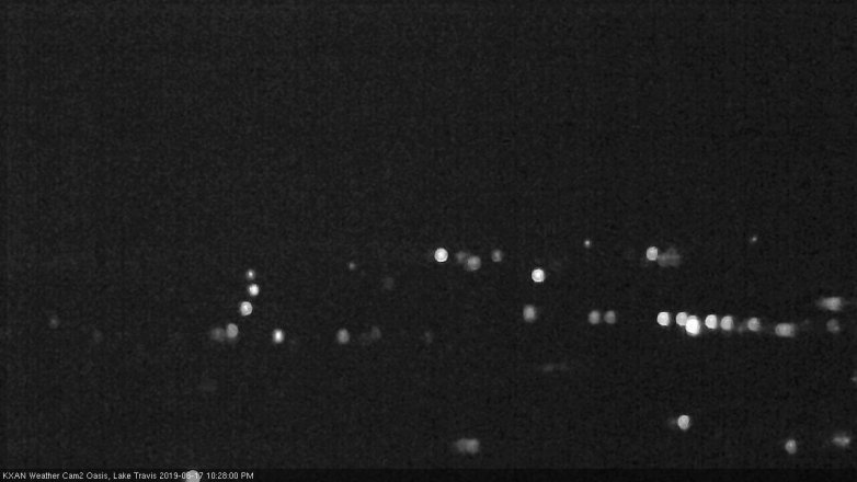 Lake Travis webcam, June 17, 2019 9:30 PM CT