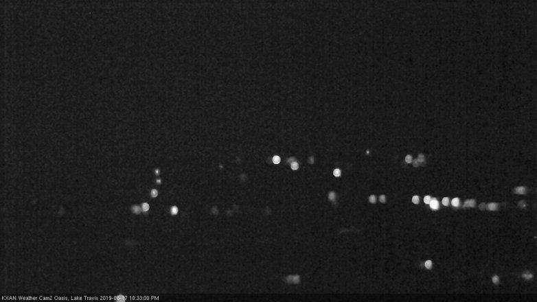 Lake Travis webcam, June 17, 2019 9:35 PM CT