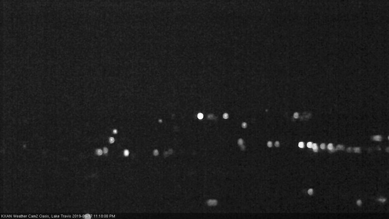 Lake Travis webcam, June 17, 2019 10:20 PM CT