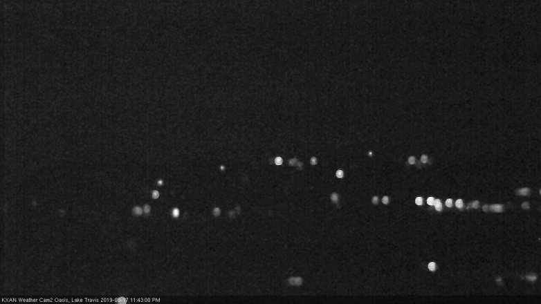 Lake Travis webcam, June 17, 2019 10:45 PM CT