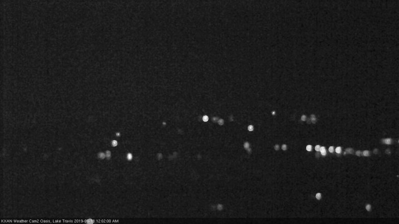 Lake Travis webcam, June 17, 2019 11:05 PM CT
