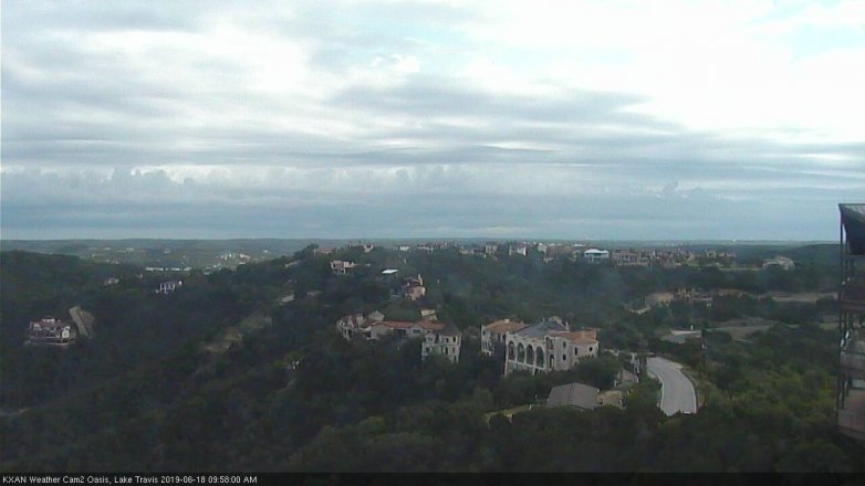 Lake Travis webcam, June 18, 2019 9:00 AM CT
