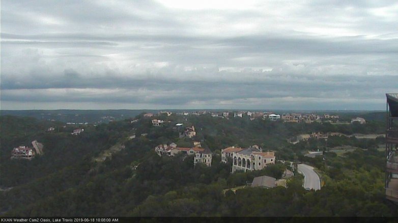 Lake Travis webcam, June 18, 2019 9:10 AM CT
