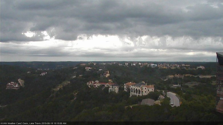Lake Travis webcam, June 18, 2019 9:20 AM CT