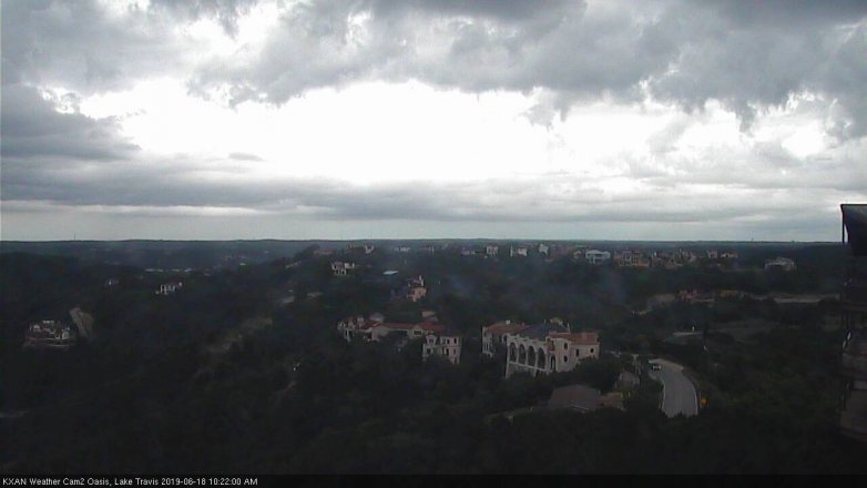 Lake Travis webcam, June 18, 2019 9:25 AM CT